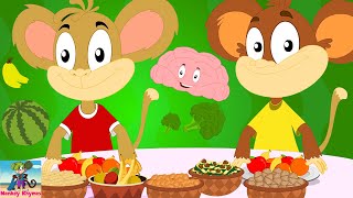 Candy For The Brain English Nursery Rhyme & Kids Song For Preschoolers By Monkey Rhymes
