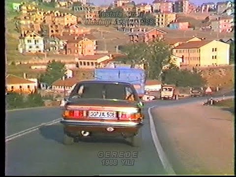 Bolu Gerede Nostalji 1988 Yılı Nostaljik Eski Görüntüler Videolar Türkiye Yolları Sila İzin E5 Yolu