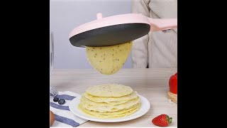 Automatic Non-stick Crepe Maker Pancake Machine Pizza Maker Househ Kitchen Tool Electric Baking Pan