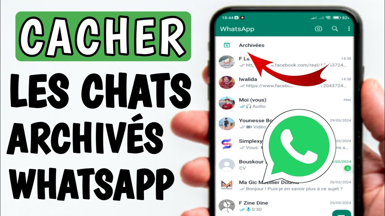 Comment masquer les discussions archivées sur WhatsApp - Comment cacher vos conversations Whatsapp