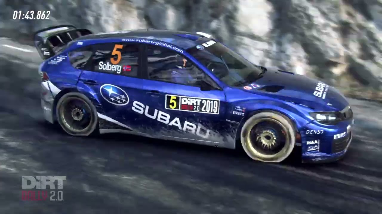 DiRT Rally 2.0 - Monte Carlo - Gordolon - Courte montée - test