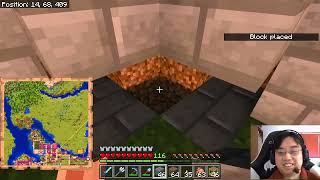 Minecraft RTX survival #1703: Building the East Lower Walls