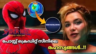 Spider-Man Brand New Day Post Credit Scene and Ending explained in malayalam 