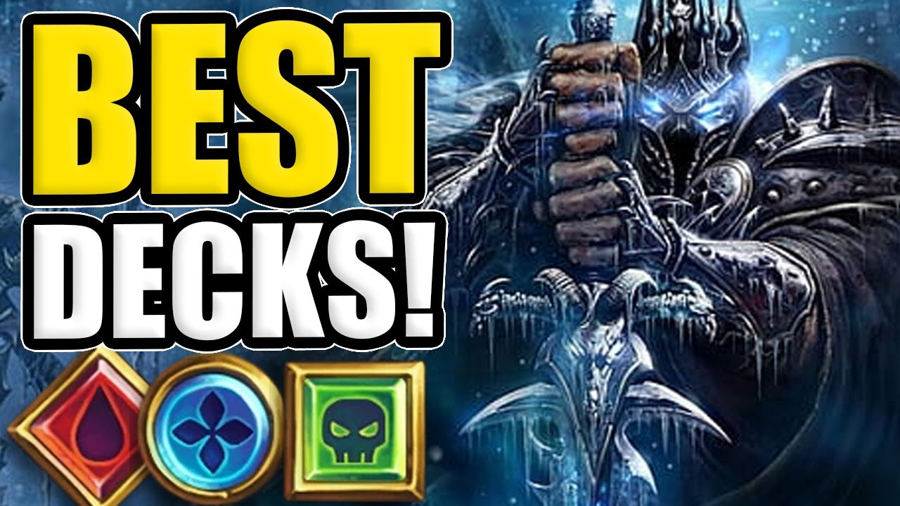 "New" BEST Decks To Hit Legend! | Hearthstone March Of The Lich King
