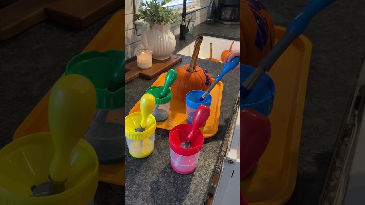 Простая и креативная раскраска тыкв для детей | Веселое занятие по развитию художественных навыко...