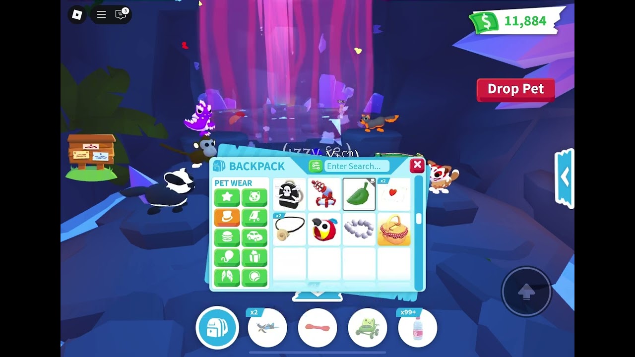 giveaway for 10 subs [RIDABLE TURKEY WITH GOLD TIARA AND BLUE AND PURPLE BEADED NECKLACE!♡]