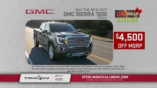 Take $4,500 Off A New 2021 GMC Sierra 1500 Denali In Houston, TX | Sterling McCall Buick GMC