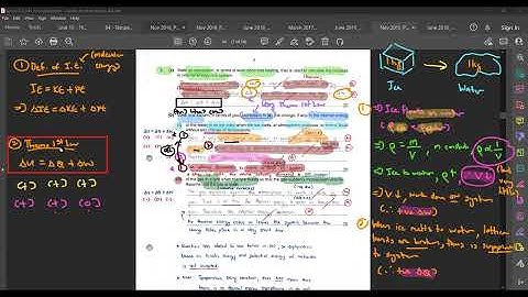 15.4 Past Year Examples (Part 2) | Thermal Properties (A2) | CAIE 9702 Physics