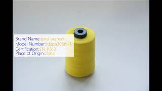 Heavy Duty Para Aramid Sewing Thread High Heat Resistance