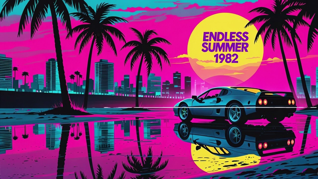 Endless Summer 1982 – Synthwave Skies & Ocean Echoes
