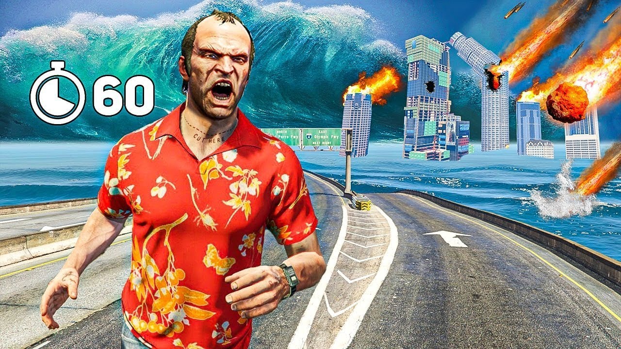 GTA 5 but the World ENDS Every 60 Seconds - YouTube