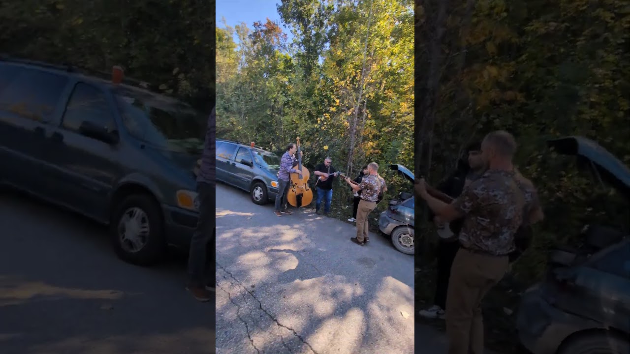 Billy Strings fans jam! Acoustic bluegrass music Pine Knob Michigan October 5, 2024