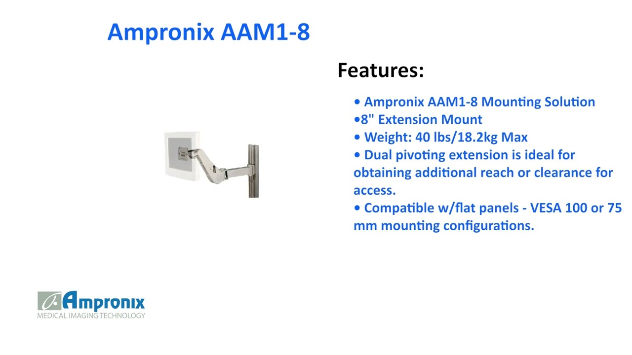 Ampronix AAM1-8 Mount Sales | Service | Repair | Exchange | Replacement