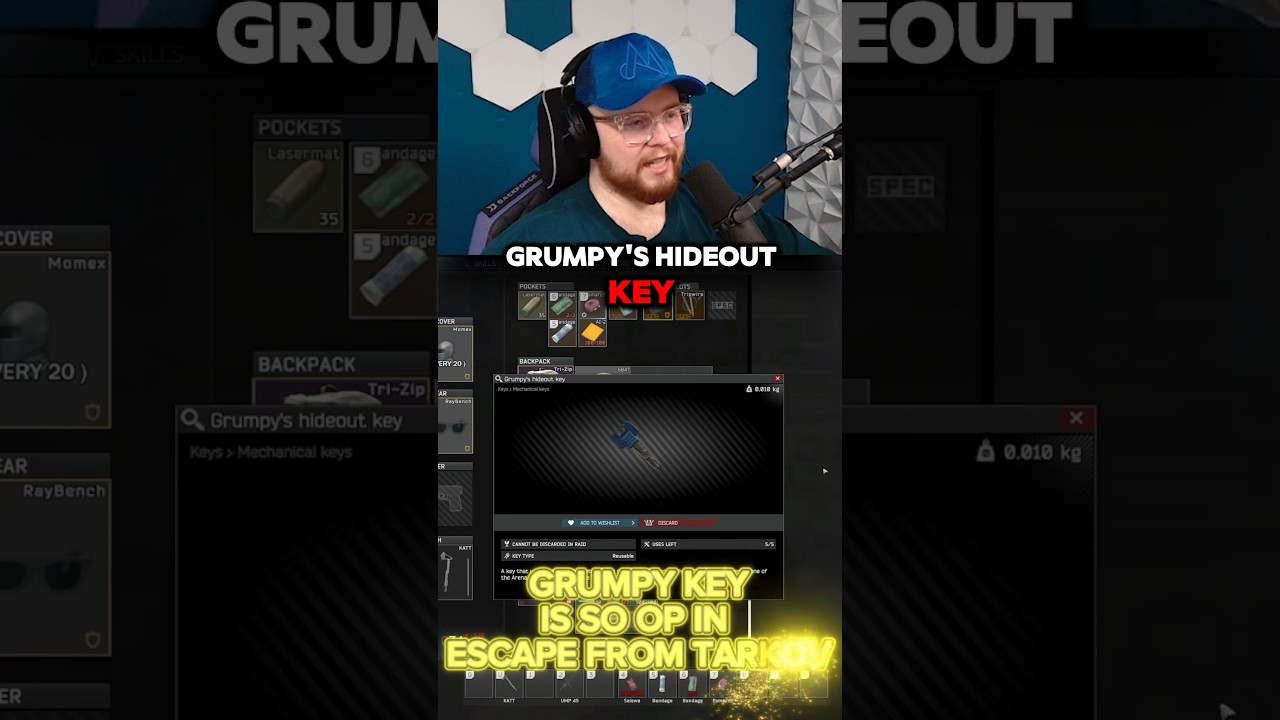 GRUMPY’S KEY IS RIDICULOUS IN ESCAPE FROM TARKOV