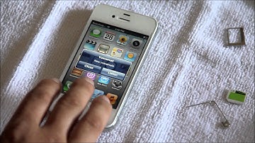 unlocking iphone 4s GPP sim