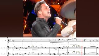LA BIKINA Partitura Mariachi Version de Luis Miguel Sheet Music