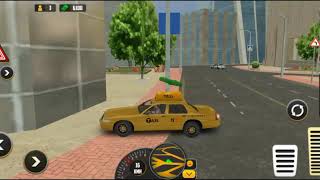 Игра на андроид. Симулятор вождения такси.HQ Taxi Driving 3D-Android Gameplay HD screenshot 4