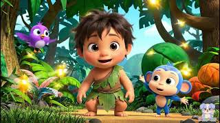 Letโs Dance in the Jungle | HappyPuppy - Kidsโ Songs | Fun Song for Kids