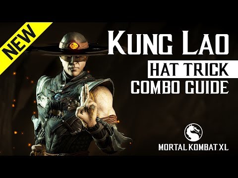 Mortal Kombat X: KUNG LAO (Hat Trick) Combo Guide