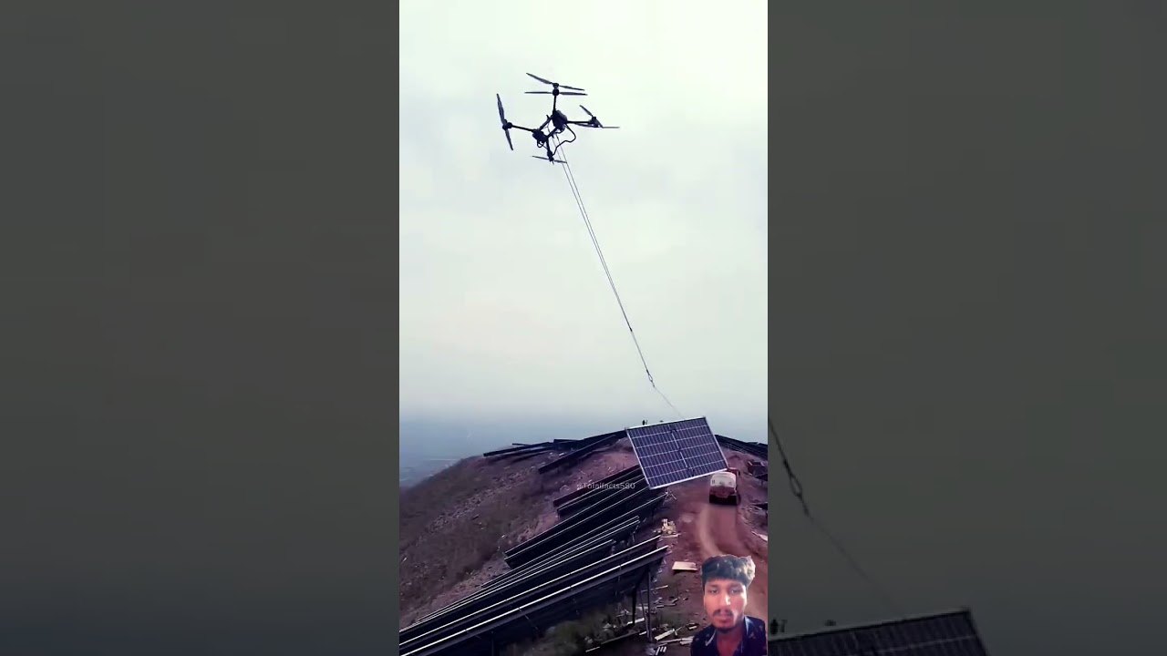 सोलर फार्म में भैडो को चराना😍 