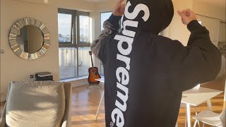 Supreme Week 9 x Dickies Collection & Satin Appliqué Hooded Sweatshirt FW22