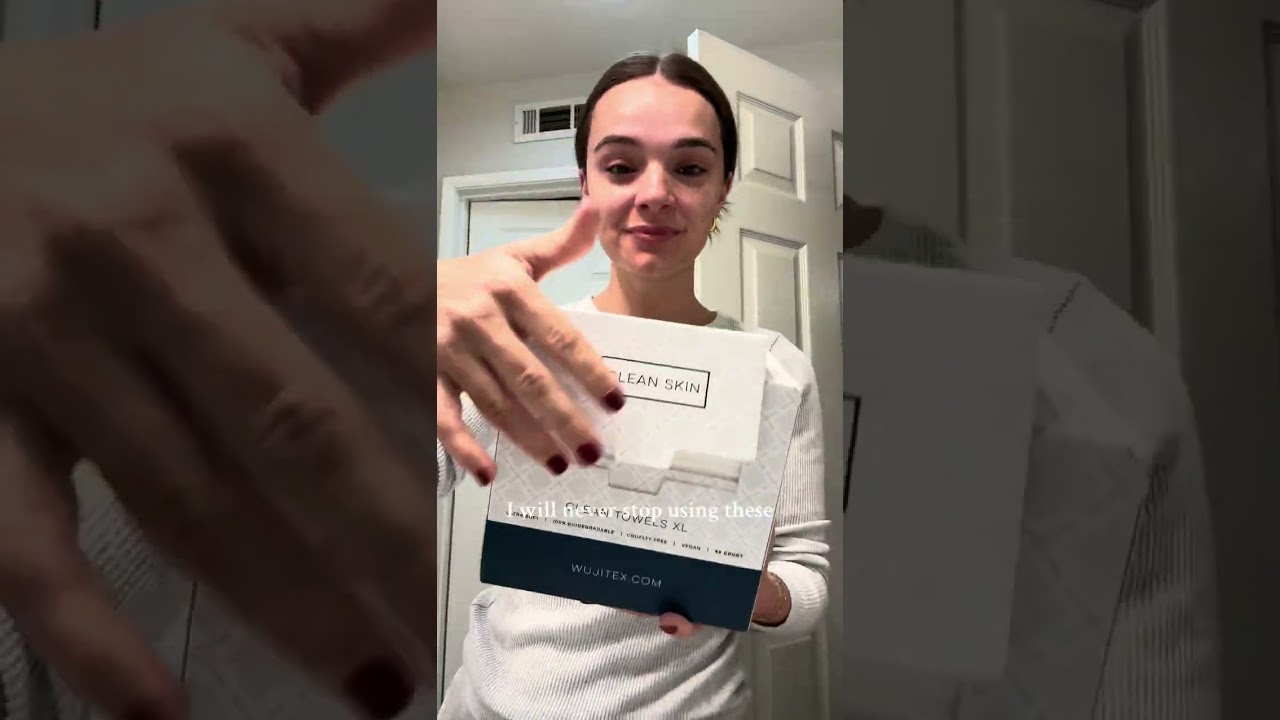 Switch to bacteria-free disposable towels for cleaner skin 