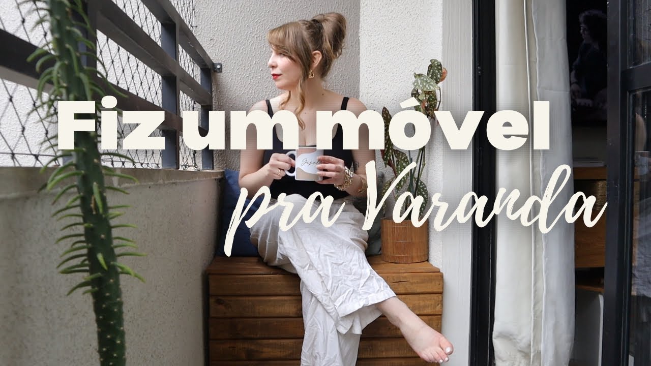 O verdadeiro do lixo ao luxo - Fiz um banco baú lindo e muito útil pra minha varanda pequena!