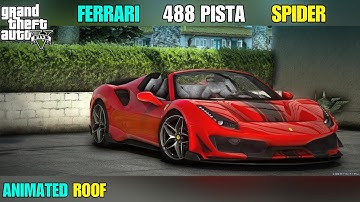 GTA V How to Install 2019 Ferrari 488 Pista Spider Car Mod