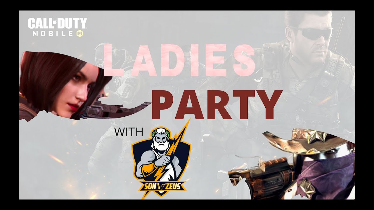 [TEST LIVE]LADIES PARTY SCRIM MP WITH SONS OF ZEUS | CODM INDONESIA