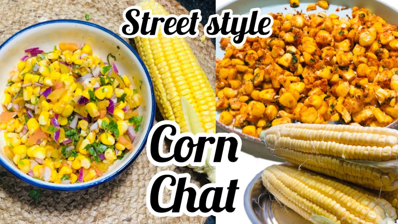 Crispy corn 🌽 chat in air fryer!! Corn chat salad 🥗@SharmasTangyTaste  