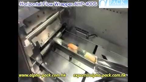 Horizontal Flow Wrapper AHP-400S for Table Top Sushi