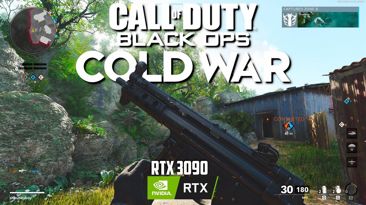 Call of Duty Black Ops Cold War RTX 3090 4K | Domination