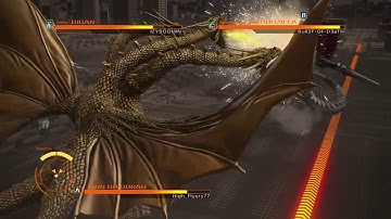 GODZILLA PS4: King Ghidorah vs Gigan vs Mechagodzilla 2