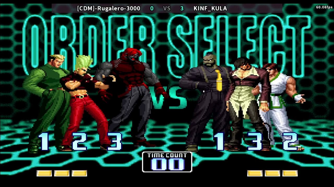 KOF 2002 HUMILLACION A PERUANO RUGALERO/KULA VS RUGALERO 3000/FT15