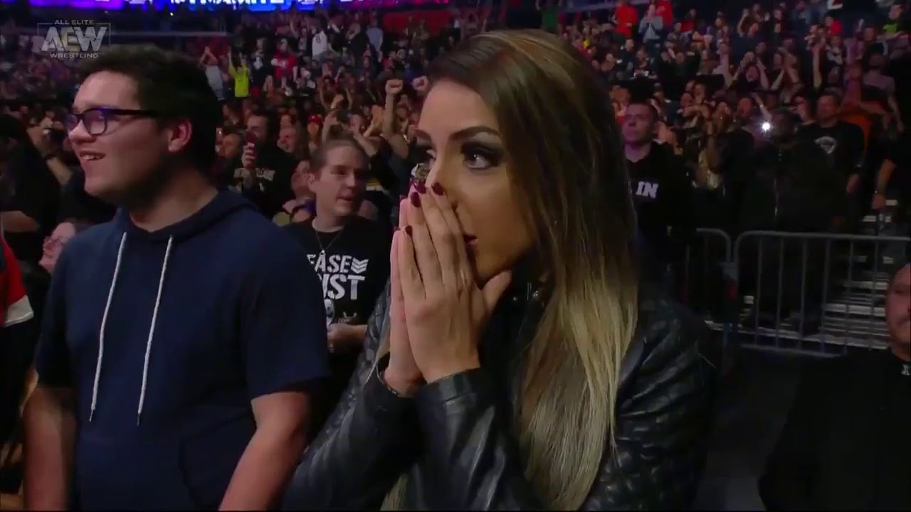 AEW parodia la escena de Britt Baker en NXT TakeOver: WarGames