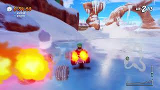 CTR NF: Blizzard Bluff 1:07:00 FWR + 23:59 SL