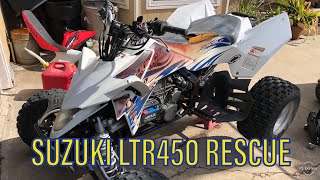 Suzuki LTR450 Quad Rescue - Will It Run?