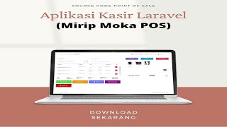 Source Code Point of Sale Terlengkap (Mirip Moka POS)