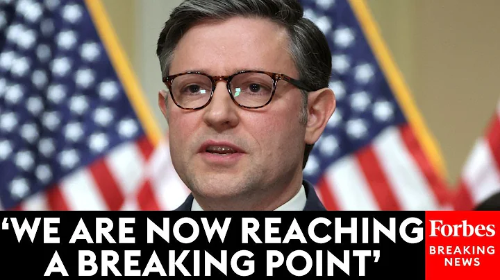 Speaker Johnson Blasts Dems For 'Political Games' On The Shutdown As SNAP Benefits Due To Expire