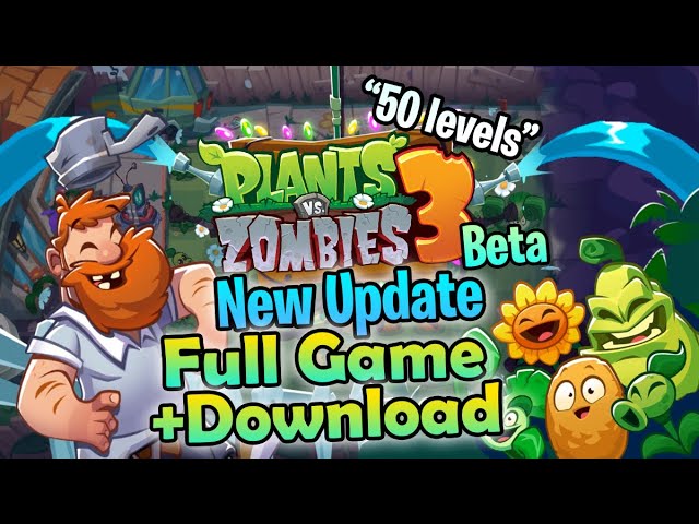 😱Plants vs Zombies 3-Beta+Apk Nueva Actualización 