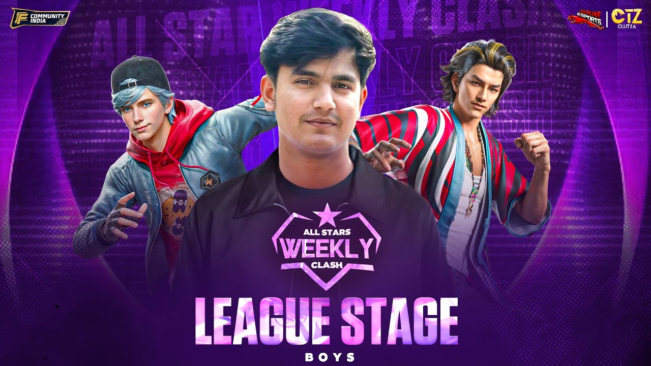 || ASWC - LEAGUE STAGE || CLUTZA ESPORTS || JAGUAR ESPORTS || CASTER ...