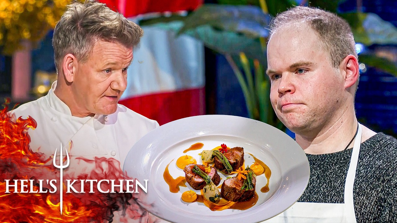 Michelin-Star-Trained Chef Challenges Chef Ramsay Over His Signature Dish | Hell's Kitchen