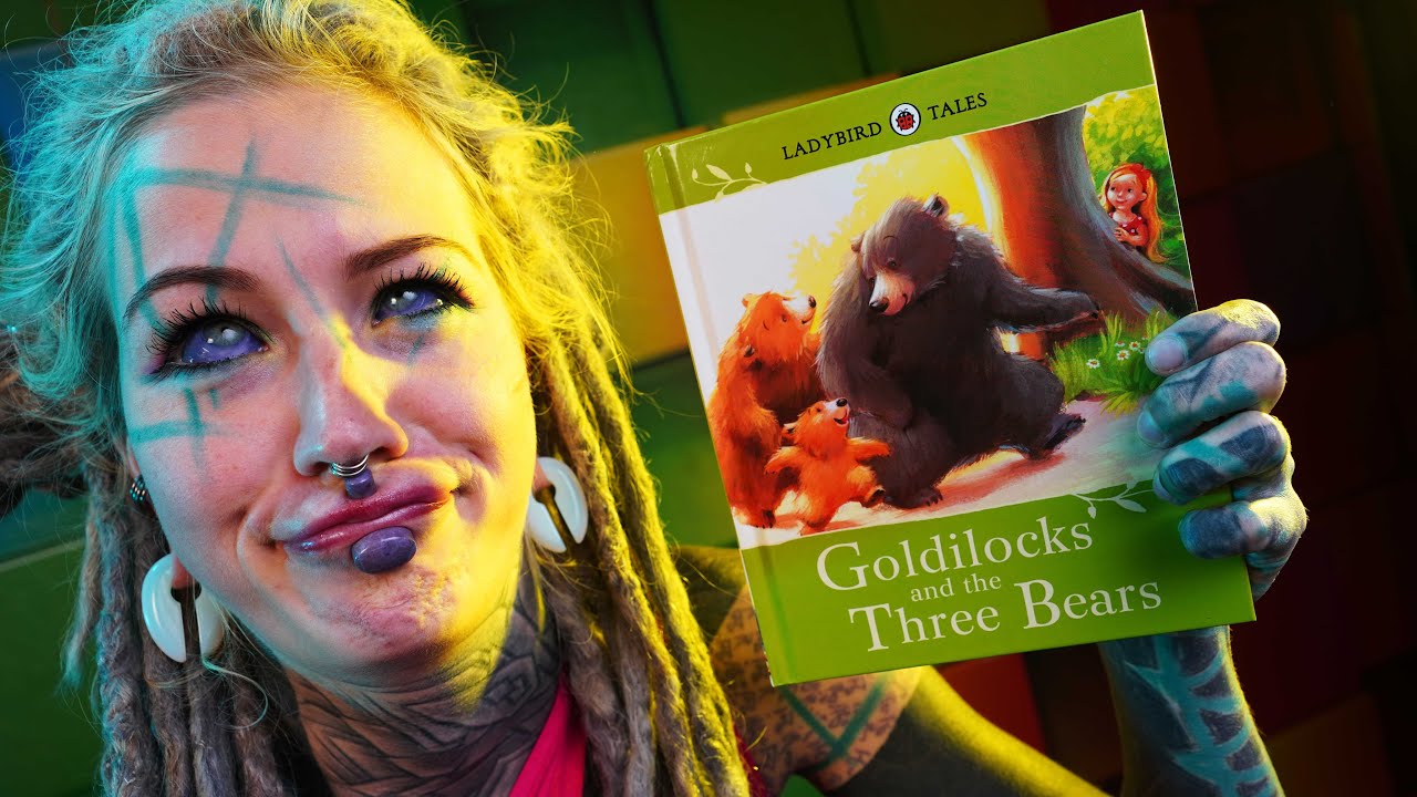 ASMR child book reading // Goldilocks and the Three Bears