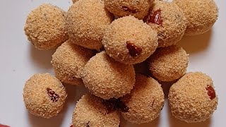 একদম নতুন স্বাদে অতুলনীয় সুজির নাড়ু এই ভাবে একবার বানিয়ে দেখুন তেল ও ঘি ছাড়াই// suji laddu screenshot 4