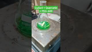 Copper Nanoparticles Quercetin Polyethylene Glycol 600 0.1%