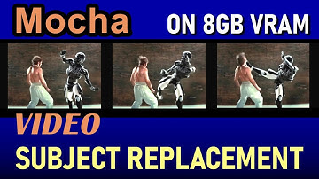 Video Subject Replacement with Mocha