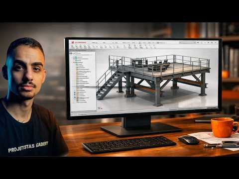 Workshop - Projetos de Estruturas Metálicas no Solidworks