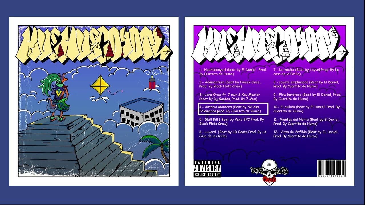 4.- Antonio Montana - Artillery (Beat by SA aka Salamanca prod. By Cuartito de Humo) (Huehuecoyotl)