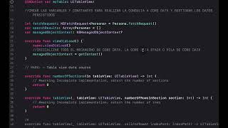 Crear una App de Agenda con Core Data en iOS con Swift | Parte 3/6