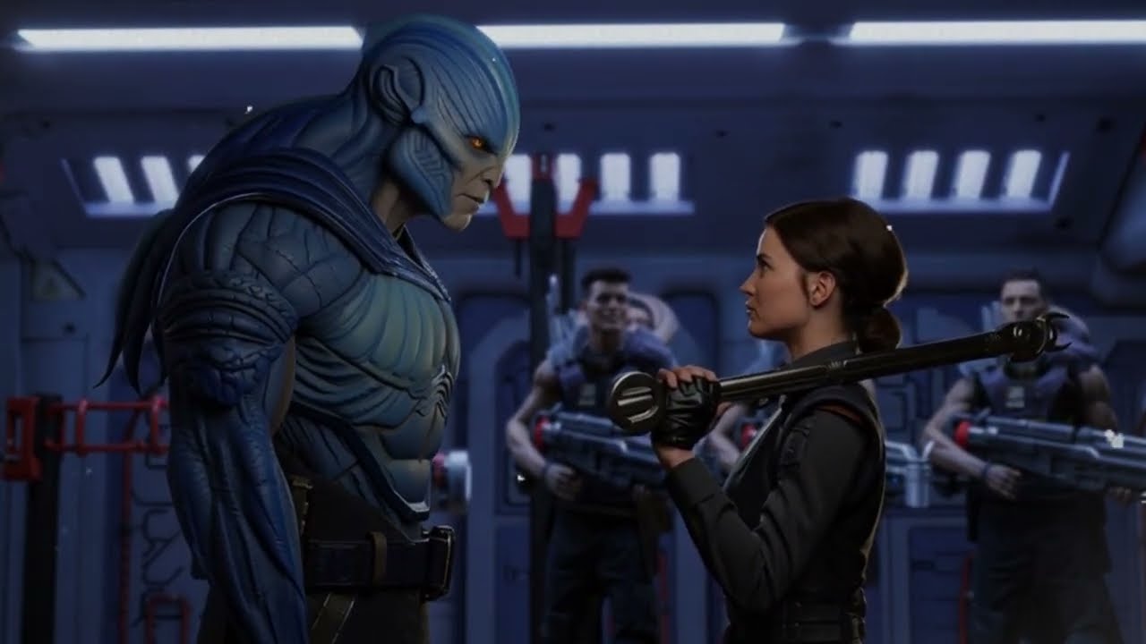 “You Call That a Weapon?” the Alien Commander Scoffed — She Stepped Forward | HFY Tales